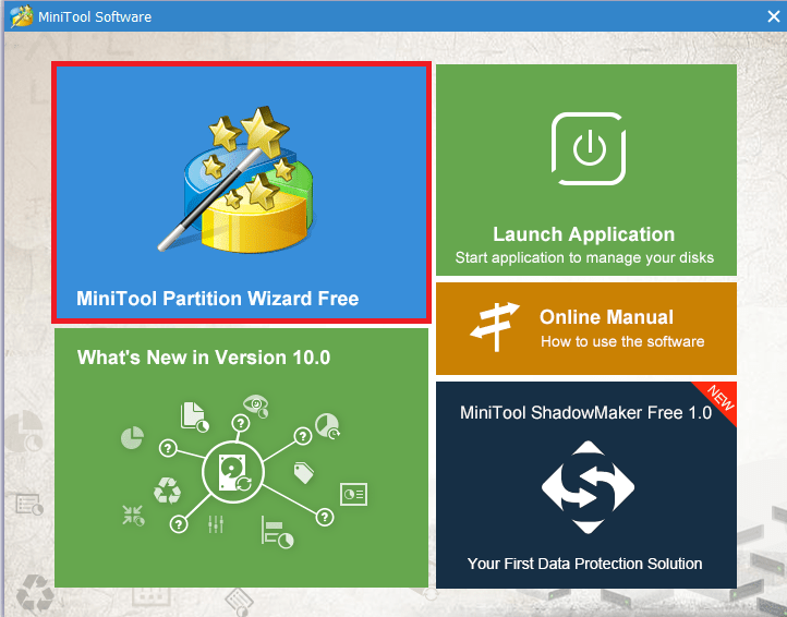 minitool Partition wizard