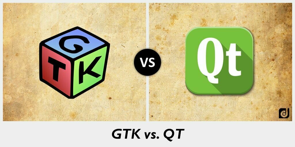 تفاوت بین GTK+ و QT