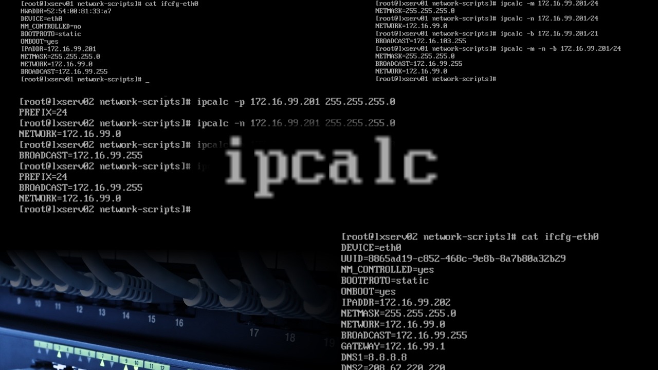 نحوه محاسبه آدرس زیر شبکه IP با ابزار ipcalc